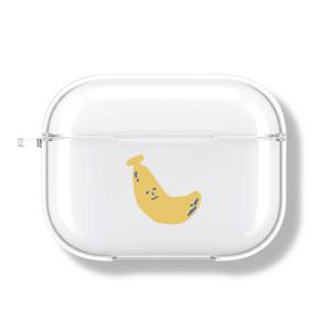 아칸 종종 바나나 에어팟프로 투명케이스