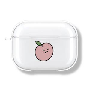 아칸 말랑과일 에어팟프로 투명케이스