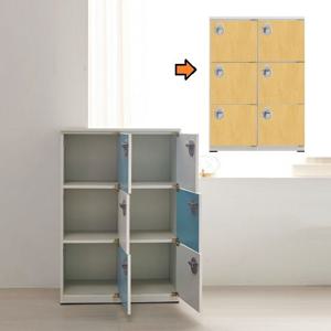 헬스장 수영장 자물쇠형 EO등급 3단6칸 개인수납장(800 5색)