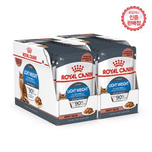 고양이파우치 라이트웨이트 케어 그레이비 85g 24개/칼로리 감소