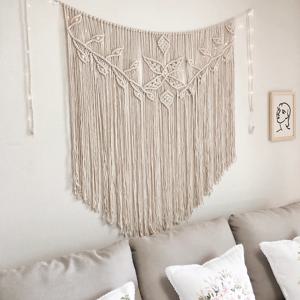 대형 마크라메 가랜드 월행잉 태피스트리 인테리어 벽장식