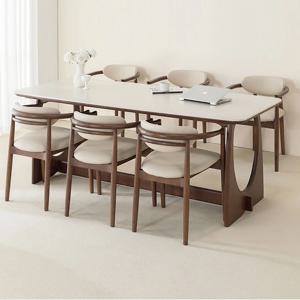 루이스 포세린 1800 월넛 원목 식탁 의자 세트