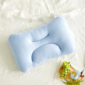 3도씨 익스트림쿨 탄탄한 쿠션감의 메모리폼칩 베개 35x55 블루