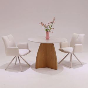 풀문 원형 포세린 세라믹식탁 작업테이블 감성식탁(지름 1000mm 풀문 원형테이블)