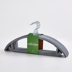 미끄러지지 않는 어깨뿔방지 니트옷걸이 15P세트 그레이