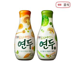 요리에센스 연두 순&진 2종 500ml 2병