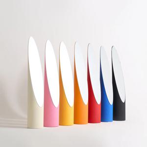 팔레트 원통 곡선형 스탠드 미러 전신거울