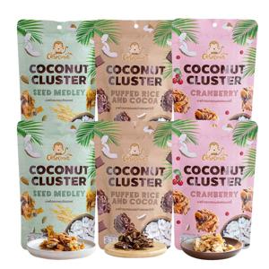 코코넛 클러스터(시드메들리/크랜베리/라이스앤코코아) 40g 3종*2개 총6개