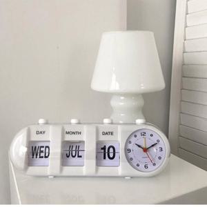 탁상 시계 인테리어 알람 빈티지 책상 데스크 시계