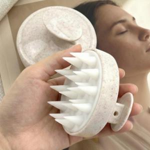 샴푸 브러쉬 두피 마사지 노폐물 두피스케일링 소프트 실리콘 각질 제거