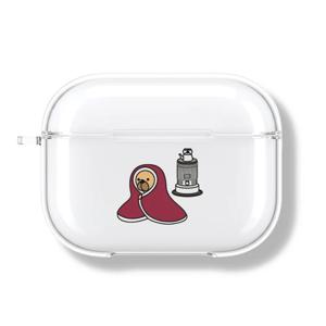 아칸 데이빗 이불밖은위험해 에어팟프로 투명케이스