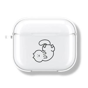 아칸 고양이들은 에어팟 투명케이스