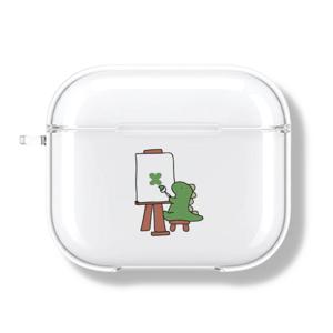 아칸 그려용 에어팟 투명케이스