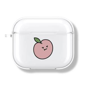 아칸 말랑과일 에어팟 투명케이스