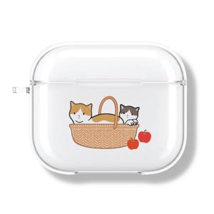 아칸 그노 바구니고양이 에어팟 투명케이스