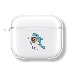 아칸 데이빗 상어땡구 에어팟 투명케이스