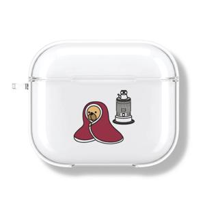 아칸 데이빗 이불밖은위험해 에어팟 투명케이스