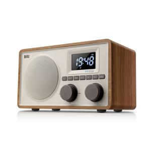 BZ-V1 레트로 감성 블루투스 스피커 라디오 알람 시계 인테리어 올인원 휴대용 캠핑스피커