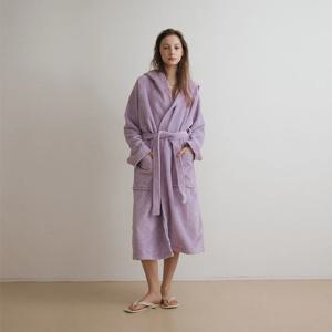 후디드 로브 - 라벤더