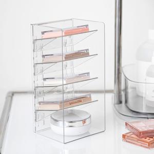 5단 타워형 칸막이 화장품 팩트 새도우 정리대 수납함