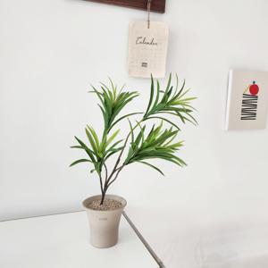 나한송 조화화분 이사 홈데코 인테리어식물 선물 조화