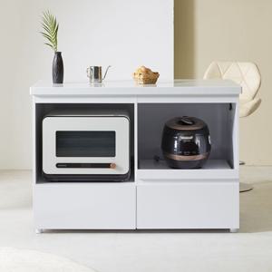 인조대리석 클레어 광파오븐 아일랜드 홈바 식탁 렌지대 1200