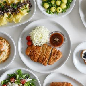 사투니아 로마 피자 접시 28cm 플레이팅 그릇