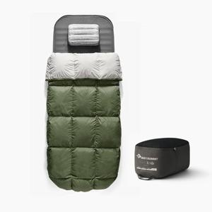 타나미 7도 싱글 다운 침낭 2인용 침낭 경량 동계침낭 필파워650