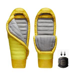 알파인 -29도 롱 850필파워 구스다운 침낭 지퍼링크L