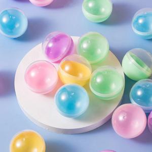 반투명 빈 원형 추첨 볼 뽑기 캡슐 통 75mm DD-11999