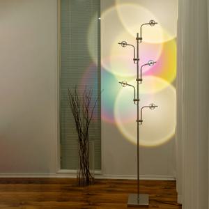 북유럽 플로어 장스탠드 거실 인테리어 집들이 선셋 무드등 조명 5구 (3종류 컬러필름 증정