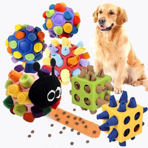 강아지 노즈워크볼 터그놀이 축구공 분리불안 지능개발 장난감 애견훈련