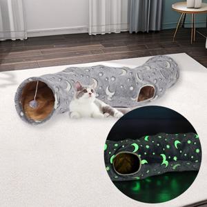 고양이 야광 숨숨 터널 숨숨집 캣터널 미로 Y형 일자형