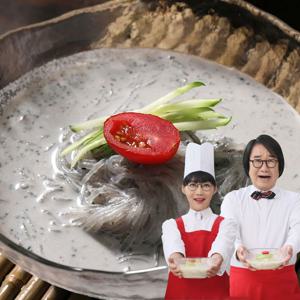 팽현숙 최양락의 발효곤약면 검은 깨 콩국수 간편식 국산콩 콩국물