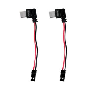 오토바이 충전 젠더 C타입 케이블 2p 블랙