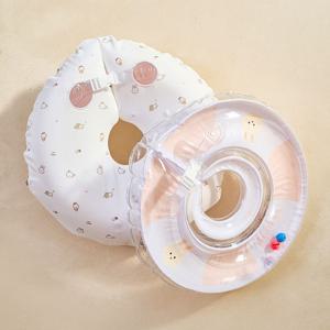 아기 딸랑방울 신생아 베이비 목튜브 + 오가닉 커버 세트