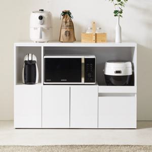 젠 광파오븐장 밥솥레일 전자레인지 선반 광파오븐렌지대 오븐장 수납장