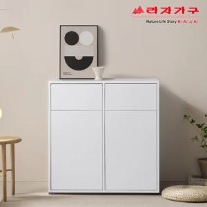 리브 무아 LPM 800 2칸 분리수거 휴지통 수납장