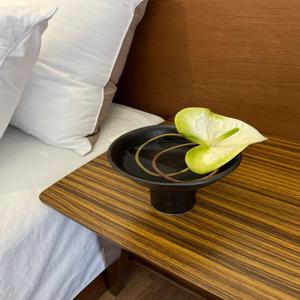 고퀄리티 안스리움 조화 화이트 그라데이션 꽃꽂이 이케바나