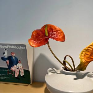 고퀄리티 안스리움조화 안스리움 조화 꽃꽂이