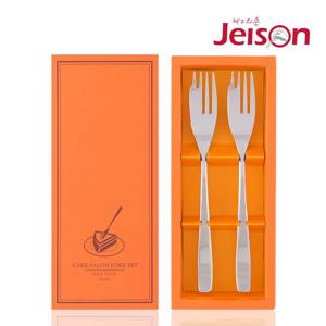 잘라쿡 2인세트 케이크 포크 스테인리스 식기세트 가정용 주방식기 캠핑 커트러리