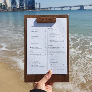 원목메뉴판 / 우드보드 , POP판 / 카페메뉴판 카페개업선물 호두나무