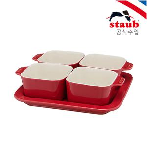 세라믹 서빙트레이 세트 5P 체리 ST40511-119