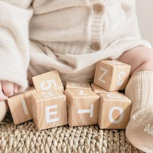 [리퍼] 원목 알파벳 숫자 블럭 장난감