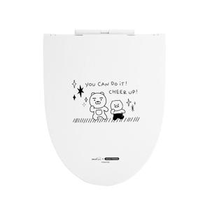 카카오프렌즈 초슬림 무소음 변기커버 YOU CAN DO IT