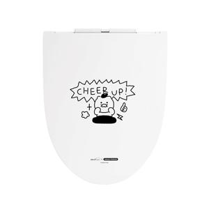 카카오프렌즈 초슬림 무소음 변기커버 CHEER UP