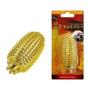 명의 자기 황금 손지압기1p 손안마기 마사지