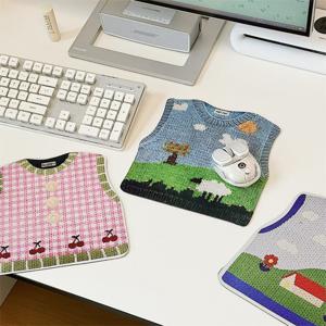 귀여운 니트모양 마우스패드  ver2.0