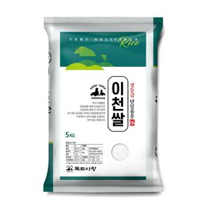 독도사랑 이천쌀 5kg / 25년산 햅쌀 / 상등급 단일품종 소포장쌀