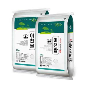 독도사랑 이천쌀 20kg (10kgx2) / 25년산 햅쌀 / 상등급 단일품종